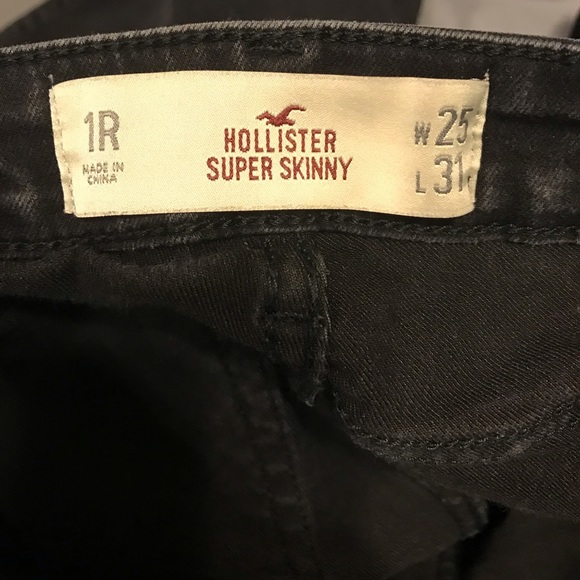 Ultra High-Rise Super Skinny Jeans, 25x31, Black - Picture 14 of 15